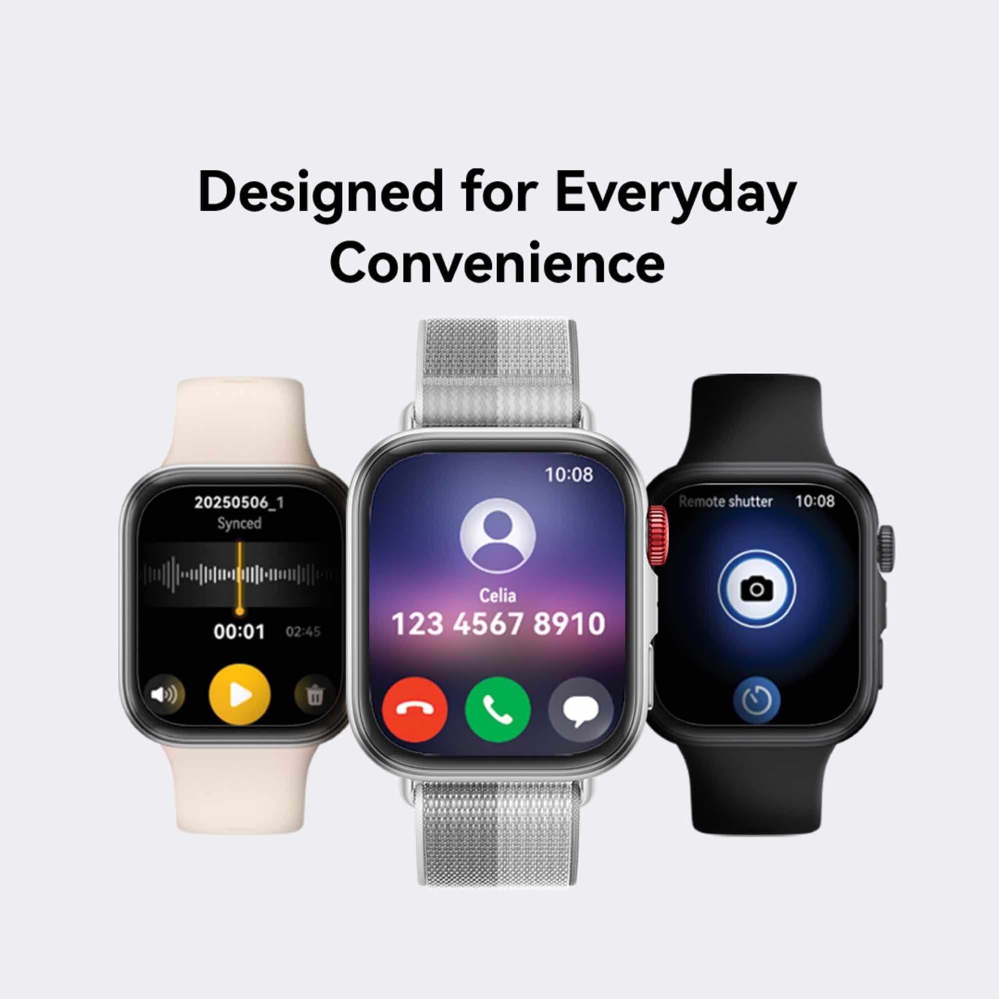 HUAWEI WATCH FIT 4 Pro Smart Watch, 1.82" Sapphire AMOLED Screen, Titanium Body, ECG & SpO2 Monitor, 10-Day Battery, 100+ Workout Modes, GPS, Waterproof, iOS Android Compatible, Fitness Tracker, Black