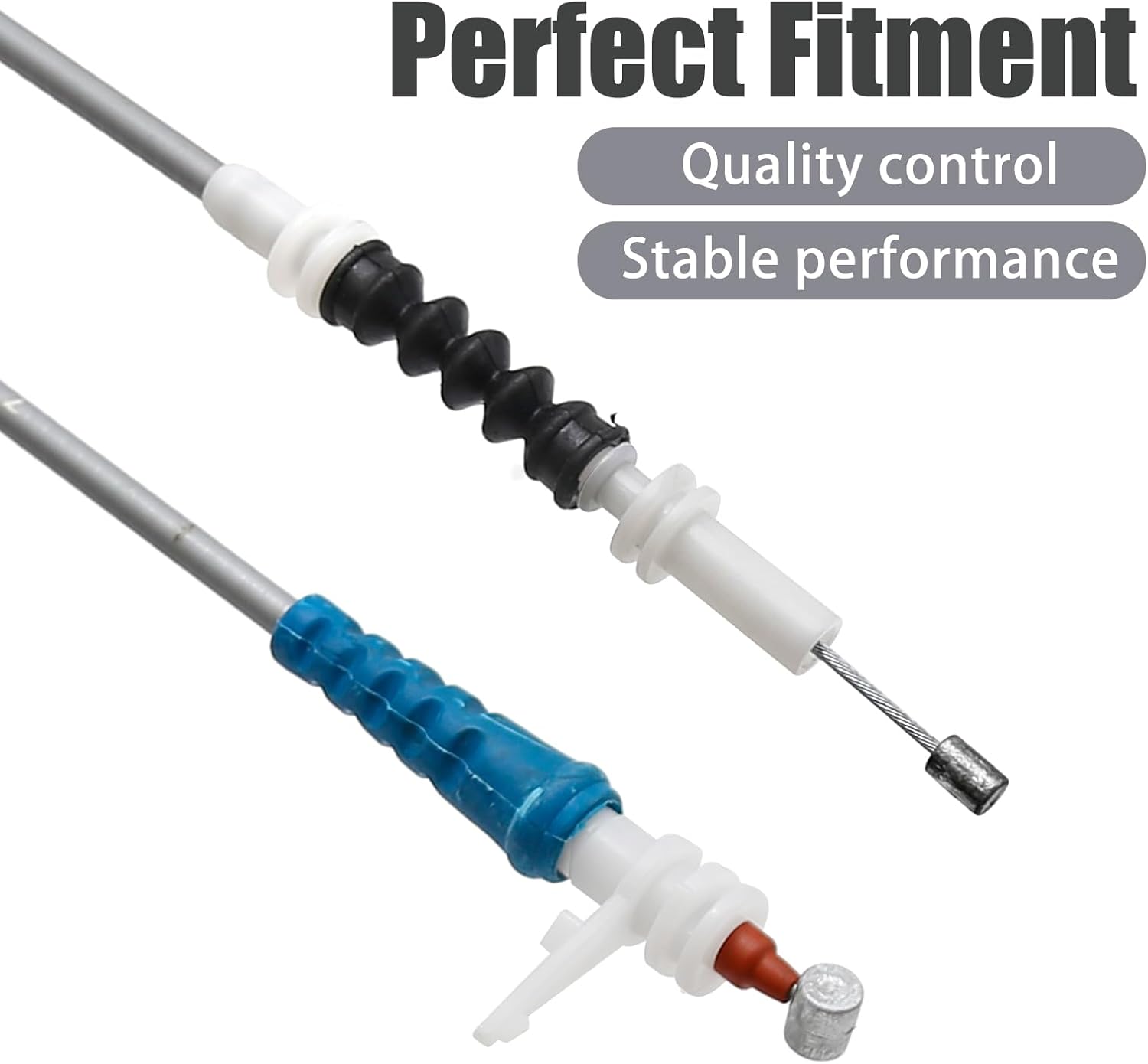 Hoypeyfiy 51217259828 Front Left and Right Exterior Door Handle Release Cable Pull Wires Replacement for BMW 3 Series F30 F31 F80 316d 316i 318d 318i 320d 320i 330d 330e