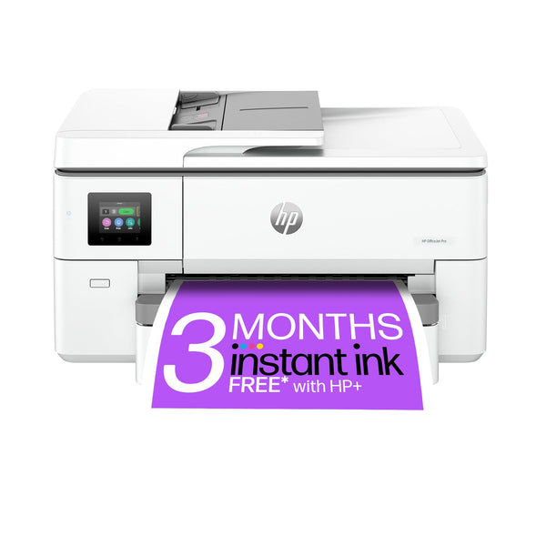 HP OfficeJet Pro 9720e Wide Format All-in-One Printer | Colour | Printer for Small Office | Wireless | Print, Scan, ADF | Up To A3 | 3 Months Instant Ink Included | Easy Setup | Up To 3 Years Warranty