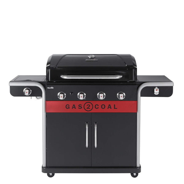 Char-Broil Gas2Coal 440 Hybrid Grill Gas Barbecue, Black