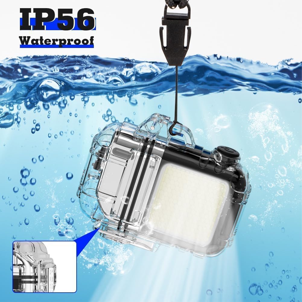 Electric Lighter Rechargeable USB, Electronic Plasma Arc Lighter Windproof and Waterproof for Hiking, Camping, Outdoor, Survival, Tactical, EDC Gear, Gifts for Him Men (Black)