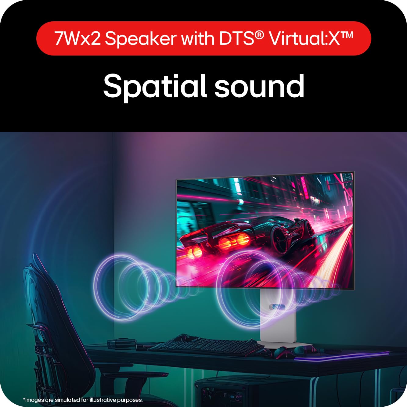 LG UltraGear OLED Gaming Monitor 32GS95UV-B, 32 inch UHD 4K, Dual mode 4K: 240Hz / FHD: 480Hz, 0.03ms Response Time, NVIDIA G-Sync & AMD FreeSync Premium Pro, 7W Stereo speakers, DisplayPort, HDMI 2.1