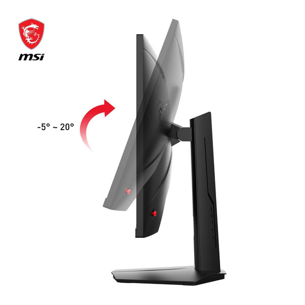 MSI G274F 27 Inch FHD Gaming Monitor - 1920 x 1080 Rapid IPS Panel, 180 Hz / 1ms, 134% sRGB Colour Gamut / G-SYNC Compatible- DP 1.2a, HDMI2.0 CEC