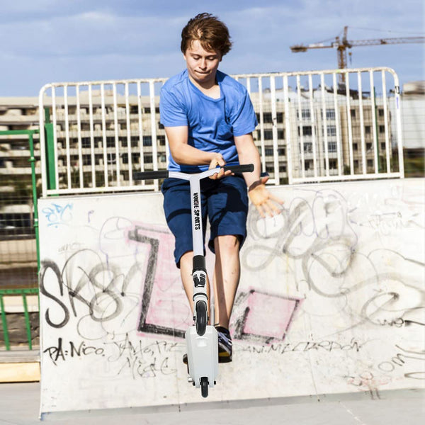 Joycruise Stunt Scooter Pro Trick Scooters for Kids & Teenagers Age 6+ Boys Girls, Kick Freestyle Beginner Scooter 360 Spin Handlebar, Robust