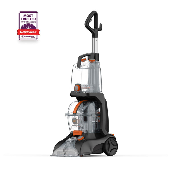 Vax Rapid Power Refresh Carpet Cleaner | Deep Clean and Leaves Carpets Dry in less than 1hr | XL Tank Capacity - CDCW-RPXR, Purple and Grey, 4.7L, 1200W