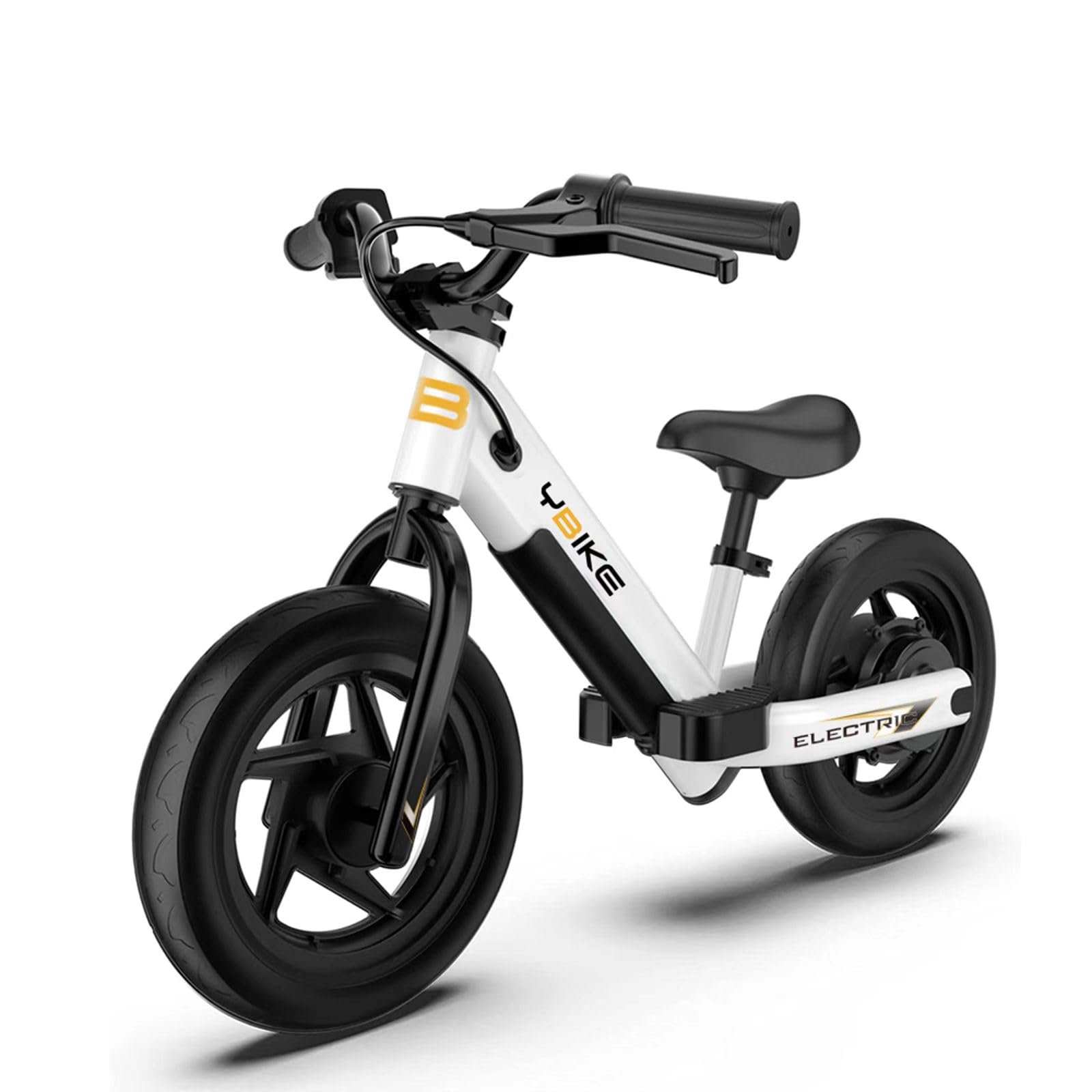 YBIKE Electric Balance Bike,12 Inch Kids Electric Bike for Ages 3-5 Years Old, Kids Balance Bikes with Adjustable Seat, Dirt Bike for Boys & Girls
