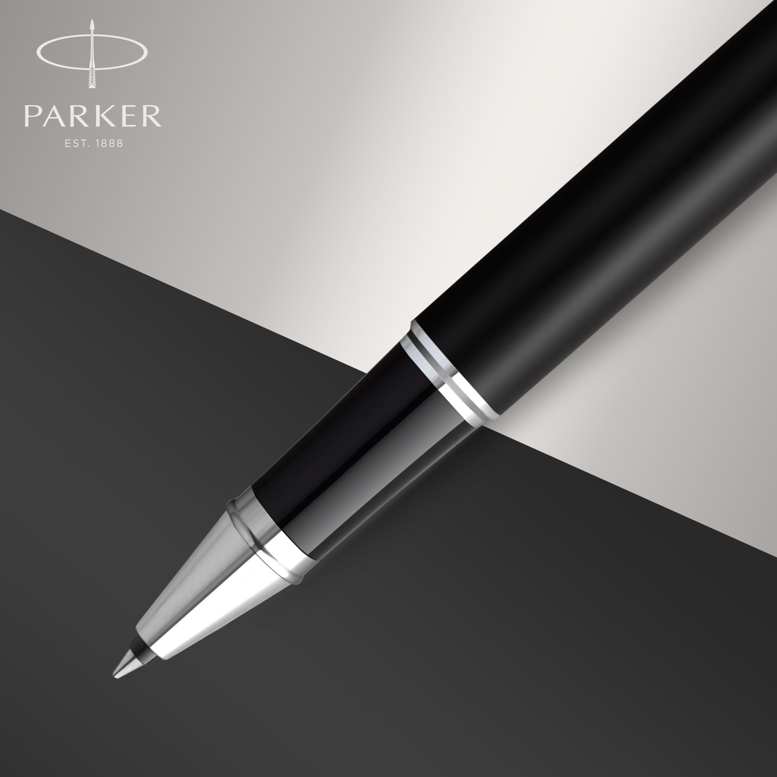 Parker IM Ballpoint Pen | Dark Espresso with Medium Point Blue Ink Refill | Gift Box
