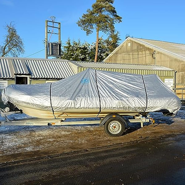 Ducksback 20-22 ft heavy duty waterproof boat cover RIB/Sport/trailer