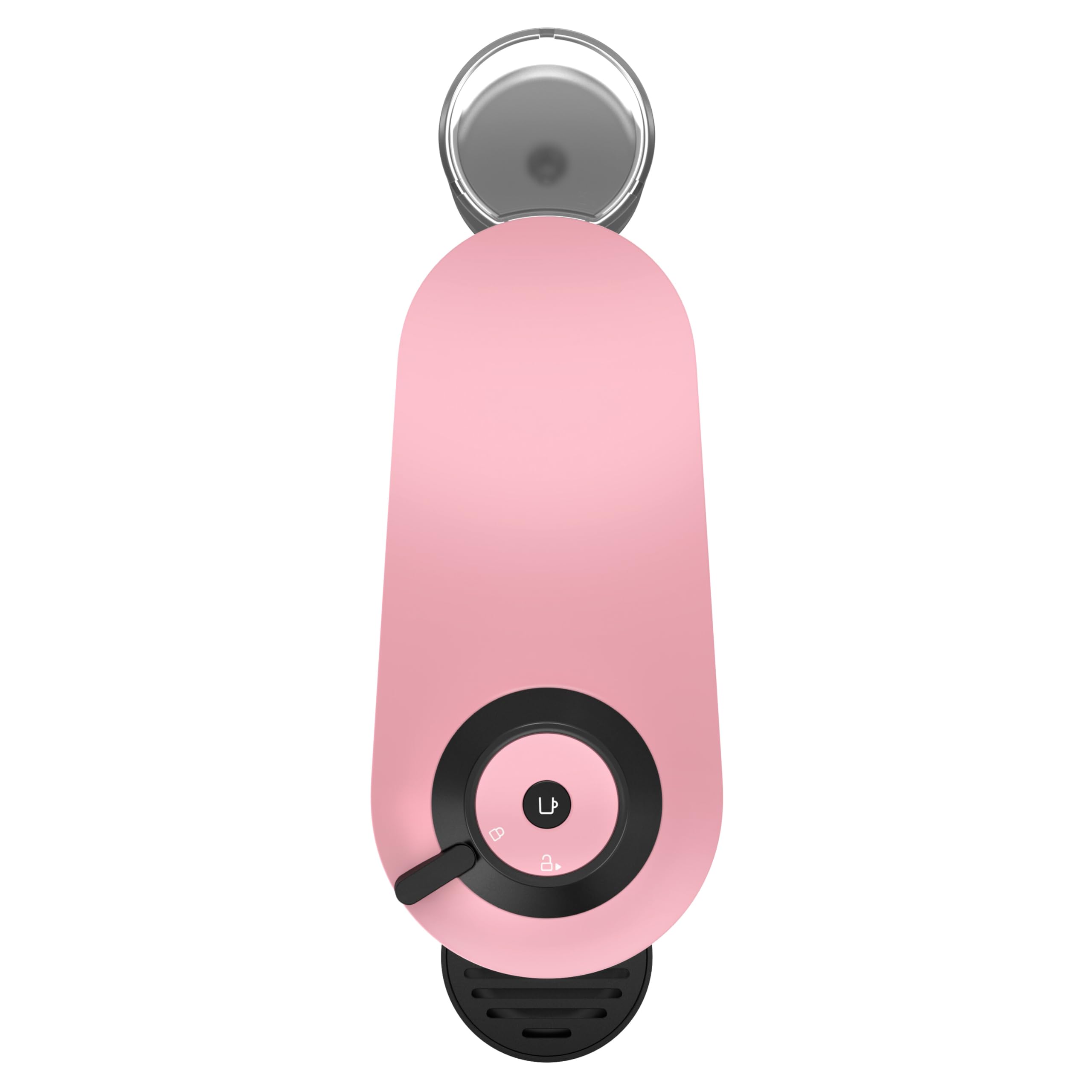 Nespresso Vertuo Pop Coffee Machine by De'Longhi, Over 30 Varieties of Pods, Compact Footprint, Americano, Starter Capsule Set Included, ENV90.P, Pink