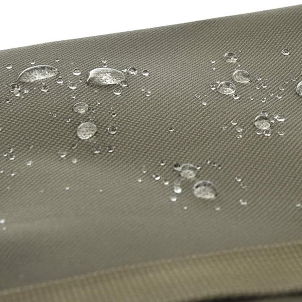 ZTZ?UK Stock? Canvas Cycling Bicycle Bike Pannier Rear Seat Bag Rack Trunk (Waterproof, Roll-Up) Green Size: M,L,XL