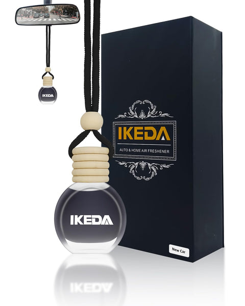 Ikeda scents Ikeda Car Air Fresheners | Automotive Hanging Pendant | Auto Perfume Diffuser with Real Oil | Strong and Long Last Fragrance | Fresh Smell Cover Odours | Car Accessories for Men Women