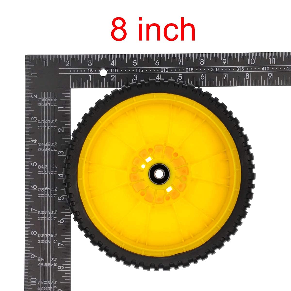 2 Pack Lawn Mower Wheel for Oregon 72-115 AM115138 GY20630 for John Deere 14PB 14SB 14SE 14PT 14ST JA65 JX75 JE75