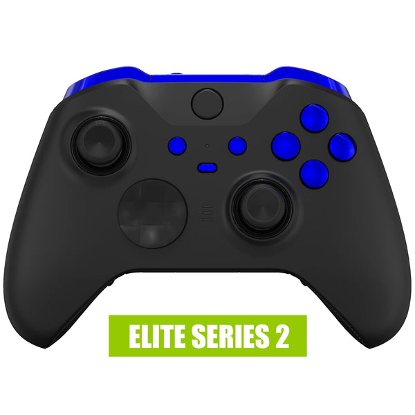 eXtremeRate Chameleon Purple Blue Buttons for Xbox One Elite Series 2 Controller, LB RB LT RT Bumpers Triggers ABXY Start Back Sync Profile Switch Keys for Xbox Elite Series 2 Core Controller