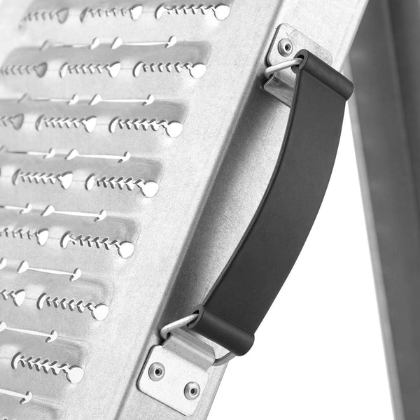 MONZANA® 2x Heavy Duty Loading Ramps 160x22.5x4.5cm | Galvanised Steel Non Slip Perforated Surface | 400kg Load Capacity | Motorbike Access Ramp ATV Quad Motorcycle Lawnmower Scooter Machinery