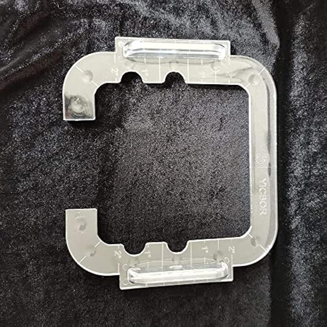 Free Motion Quilting Template Set with Quilting Frame for Domestic Sewing Machine #FMQ Grip 5