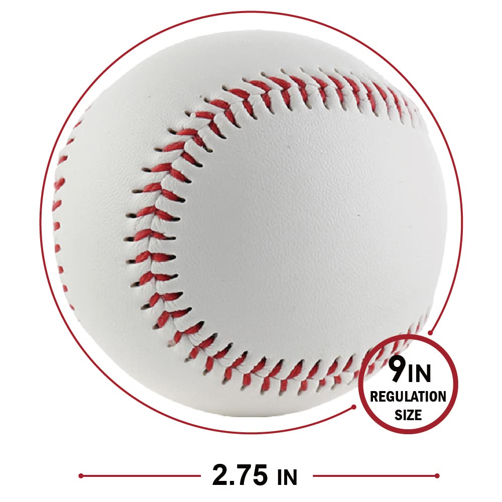 EASY BIG Softball Baseball Bat Set with Glove and Balls - 25 Inch/63cm Aluminum Bat for Pickup Games and Batting Practice