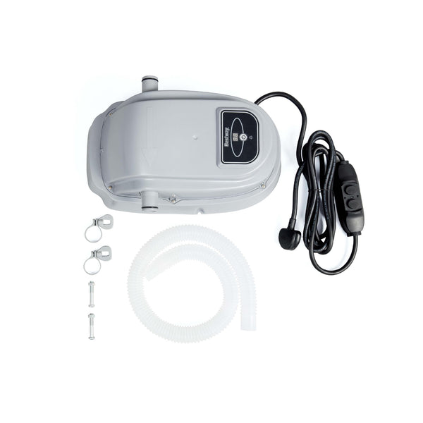 Bestway Pool Heater for Above Ground Pools, Suitable for 15ft Swimming Pools, Grey