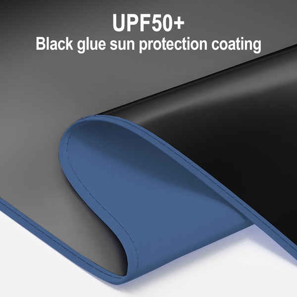 Windproof Mini Travel Folding Umbrella - UPF 50+ Sun & Rain Protection, Small Compact Lightweight Design Fits in Pocket or Bag, Eco-Friendly Fabric Wallet Umbrella for Commuter, Men Women Boys Girls