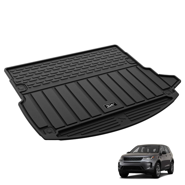 3W Boot Liner Fit for Land Rover Discovery Sport L550 2022 2023 2024 2025, Odorless Thorex™ Dog Friendly Premium Trunk Protection Mats, All Weather Waterproof Anti Slip Easy to Clean Car Accessory
