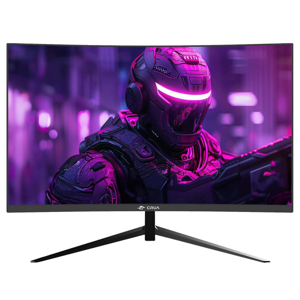 CRUA 30Inch Ultrawide Curved Monitor, 21:9 WFHD(2560x1080P) VA Computer Monitor, 99% sRGB 100HZ 1500R PC Monitors Support FreeSync, Wall-Mounted, with HDMI/DP Display Port-Black