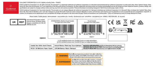 Thrustmaster TCA Captain Pack X Airbus Edition - High-Precision Flight Stick and Throttle Quadrant for Xbox Series X|S, Xbox One, and PC