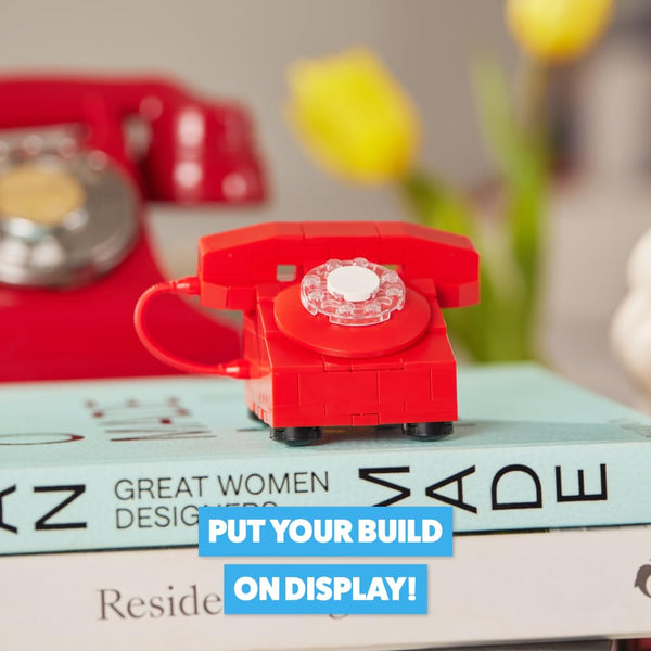 ZURU MAX Premium Retro Building Bricks (Cassette Radio) – Collectible Minis, Novelty Unboxing Toy for Kids, Creative Play Sets