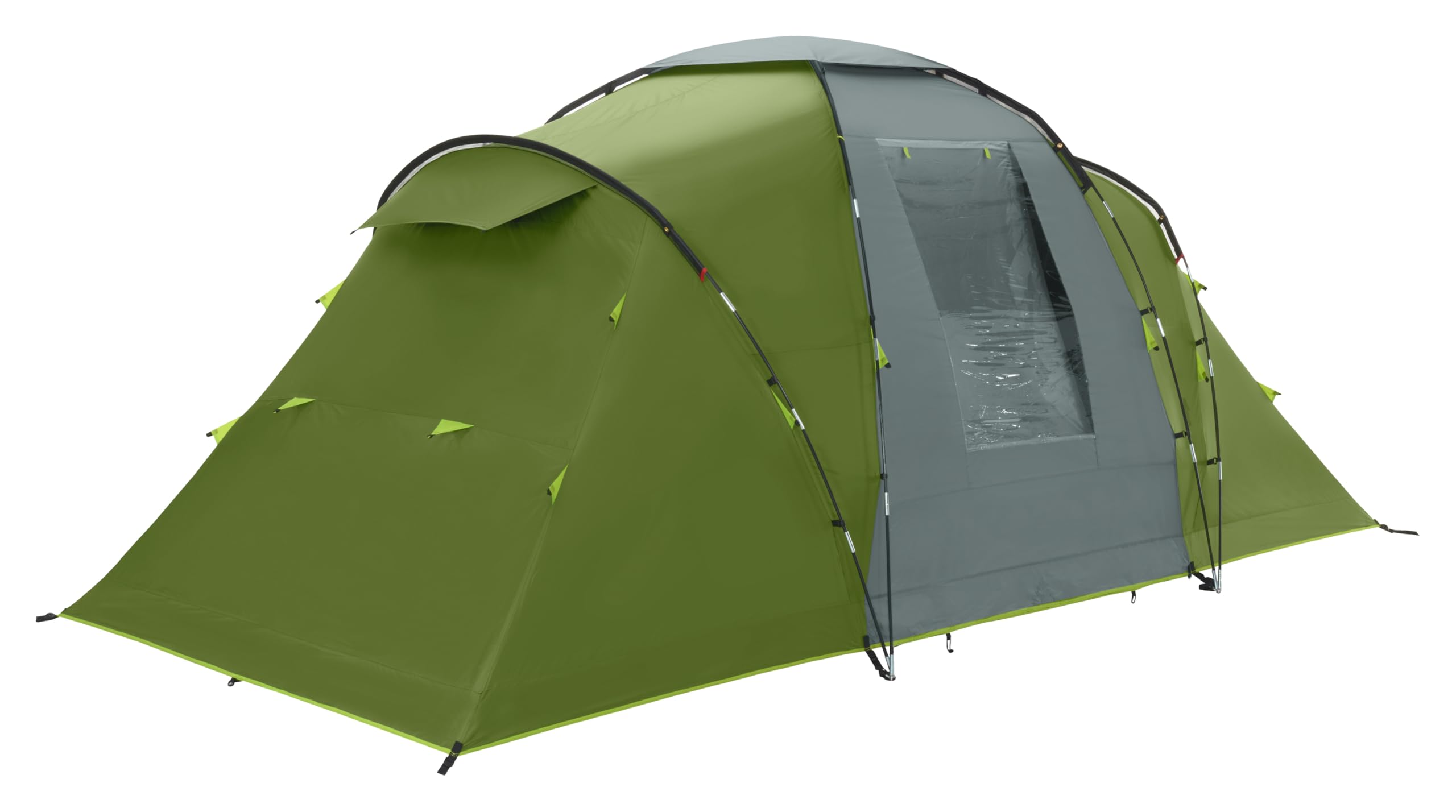 Coleman Spruce Falls 4 Tent | 4 Man Vis-a-Vis Family Tent with 2 opposite XXL size Bedrooms and Living area | 4 Person Camping Tent | 3000mm Waterproof | Sewn-in Groundsheet