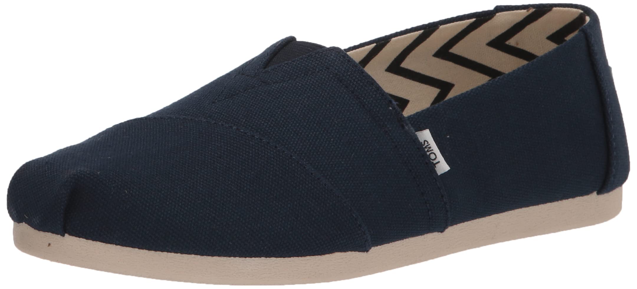 TOMS Women's Recycled Cotton Alpargata Loafer Flat