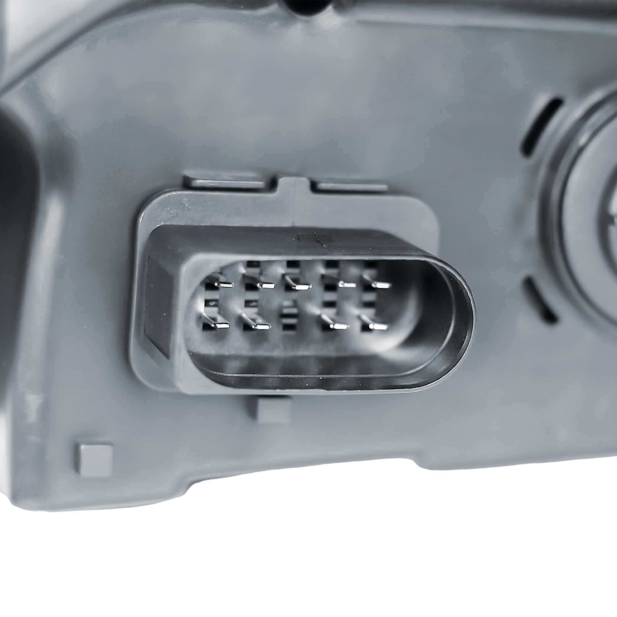 Replacement Passenger Left Side N/S Headlight Head Lamp Chrome Strip Electric Adjustment for Ford Transit MK8 2014-2025