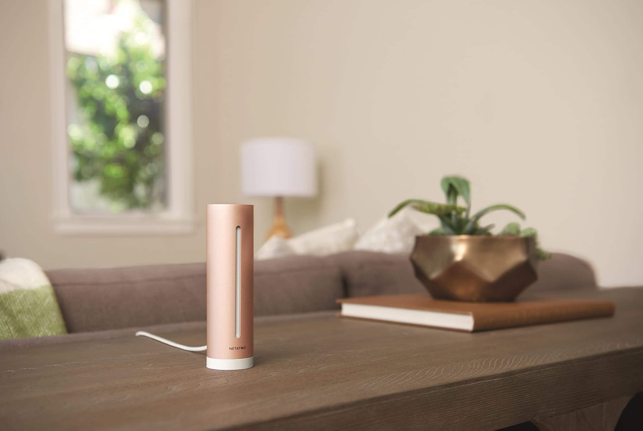 Indoor Air Quality Monitor, Temperature, Humidity, Noise and Co2 Sensors, Healthy Home Coach - Netatmo