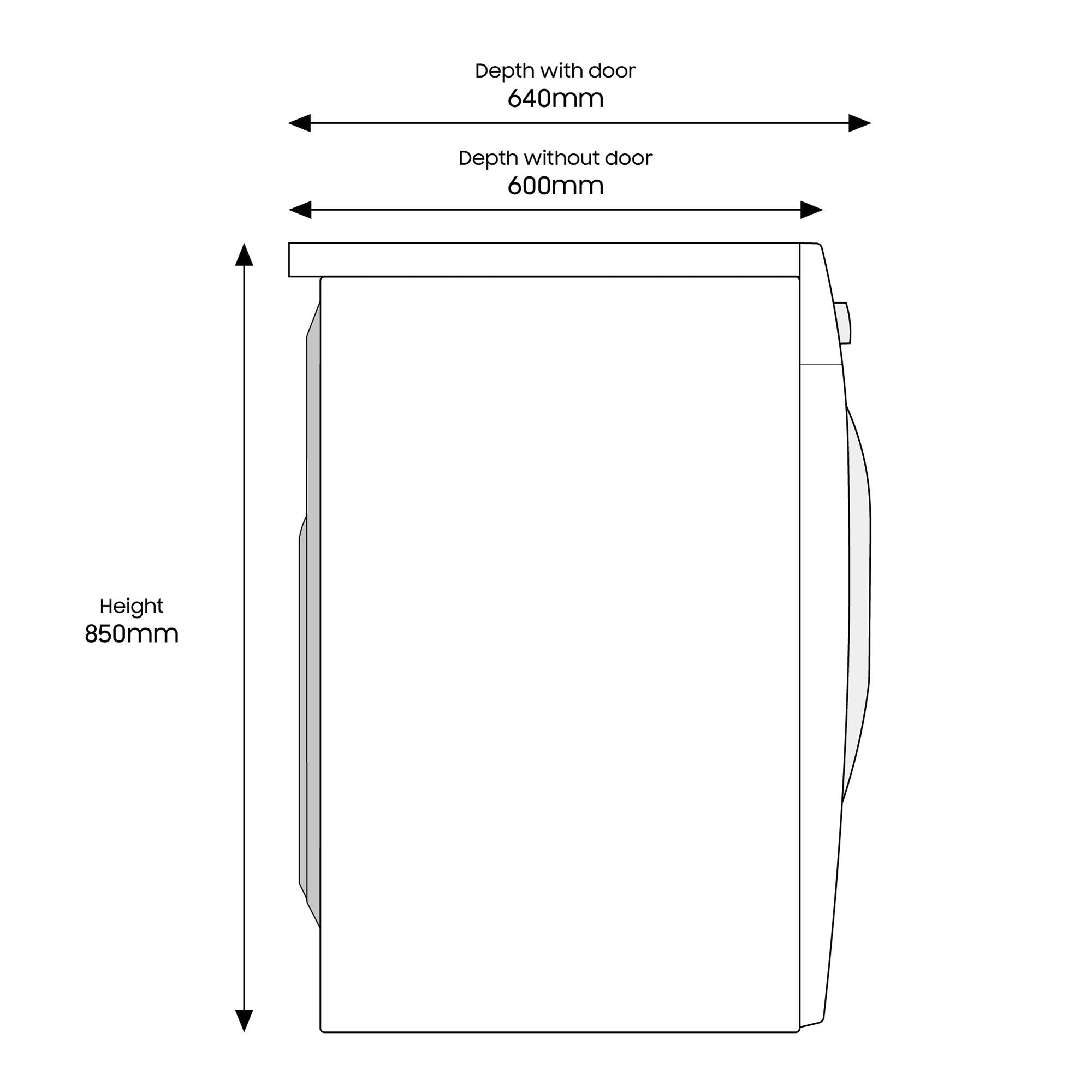 Samsung Series 5 DV80CGC0A0ABEU with OptimalDry and SmartThings, Heat Pump Tumble Dryer, 8kg