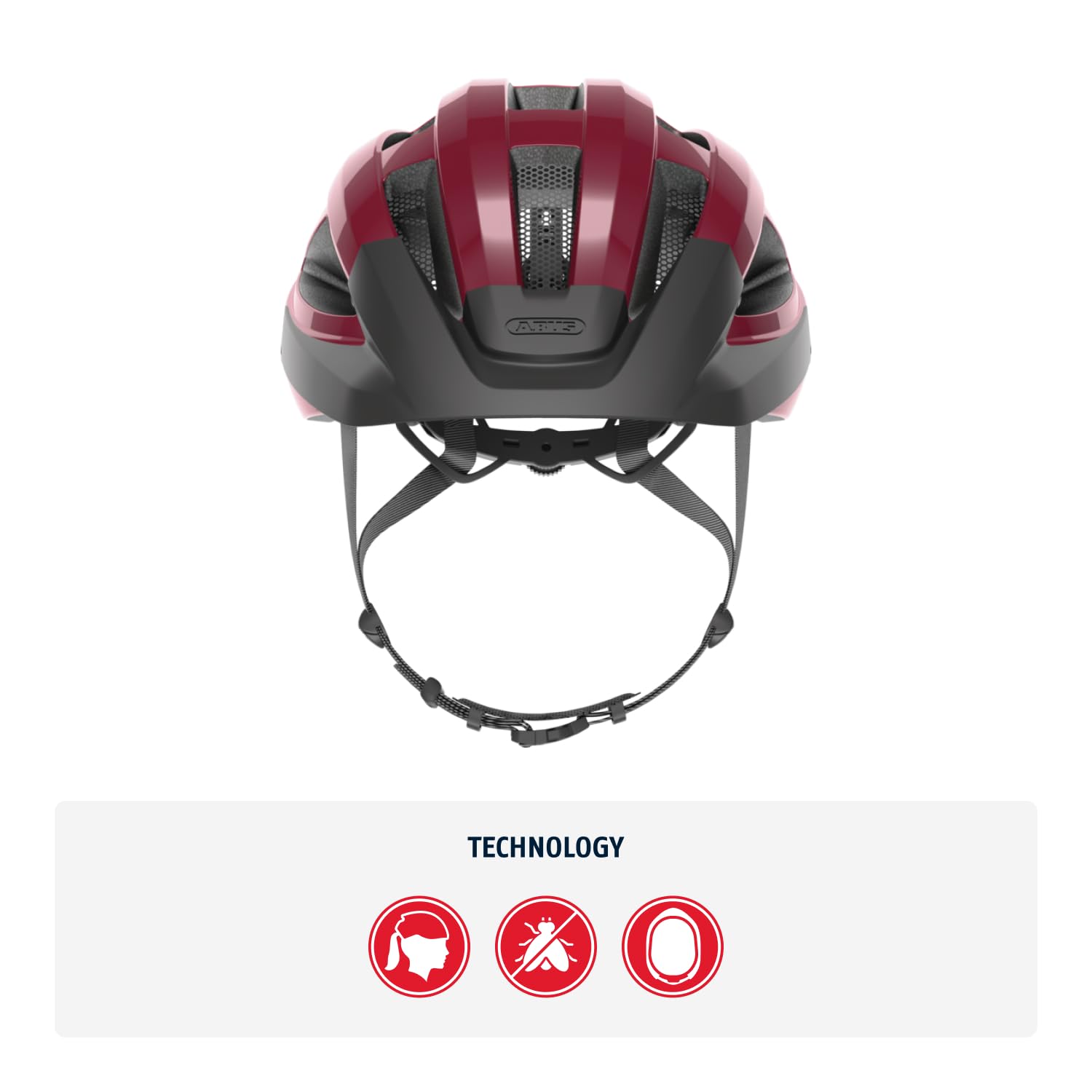 ABUS Macator Racing Bike Helmet - Sporty Bicycle Helmet for Beginners - for Women and Men