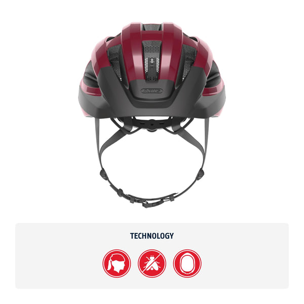 ABUS Macator Racing Bike Helmet - Sporty Bicycle Helmet for Beginners - for Women and Men