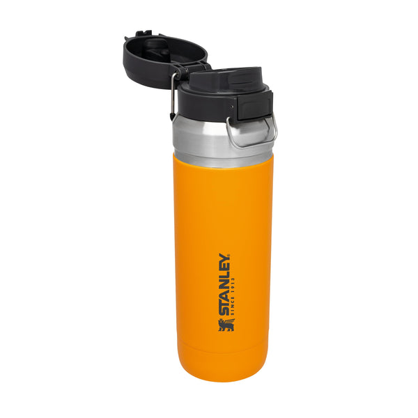 STANLEY Quick Flip Stainless Steel Water Bottle 0.47L - Keeps Cold For 7 Hours - Leakproof - BPA-Free Thermal Flask - Dishwasher Safe - Cup Holder Compatible