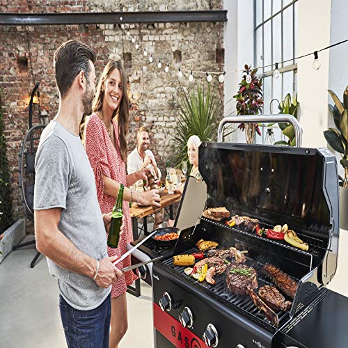 Char-Broil Gas2Coal 440 Hybrid Grill Gas Barbecue, Black