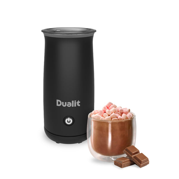 Dualit Hot Chocolate Maker & Milk Frother - 340ml Capacity - Ideal for Flat Whites, hot Chocolates, cappuccinos Lattes and More - One Touch Operation