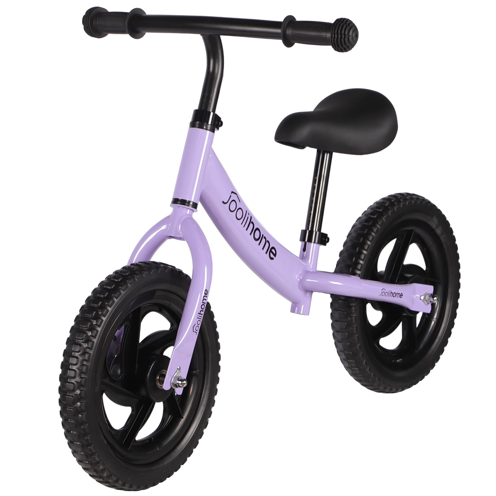 12" Balance Bike Carbon Steel Frame No Pedal Walking Balance Bike Training Bicycle for Kids and Toddlers 2- to 6 Years Old