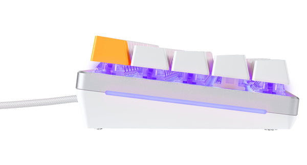 Glorious Gaming GMMK 2 Full Size (96%) - Mechanical Gaming Keyboard, Aluminium Frame, Customisable, Doubleshot Caps, Fox Switches, Per Key RGB, Full NKRO, English UK QWERTY Layout - Pink