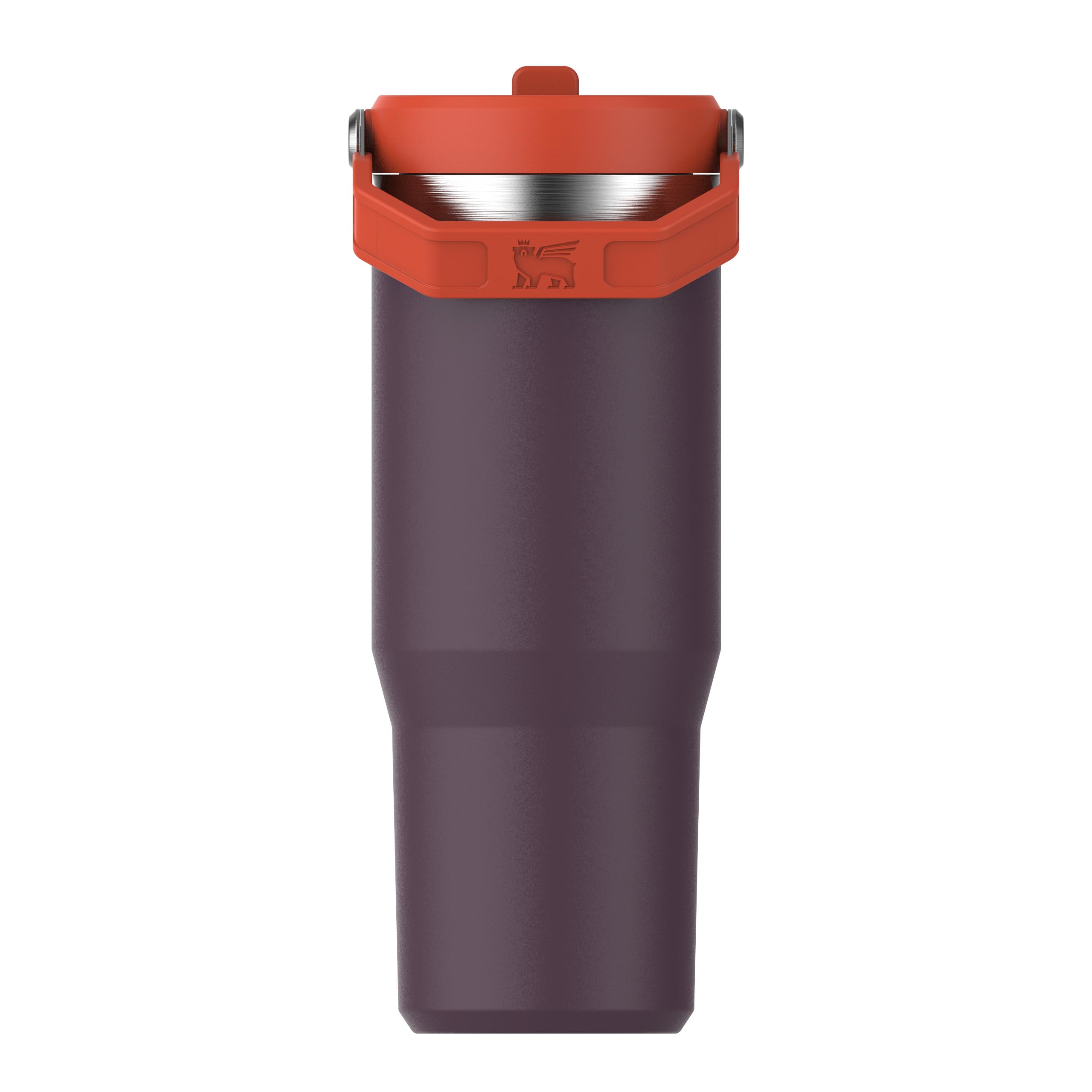 Stanley Flip Straw Tumbler 1.0 Water Bottle With Straw 0.89L - Keeps Cold For 12+ Hours - Easy To Carry - Dishwasher Safe - Stainless Steel Thermal Flask - BPA-Free Travel Mug - Navy