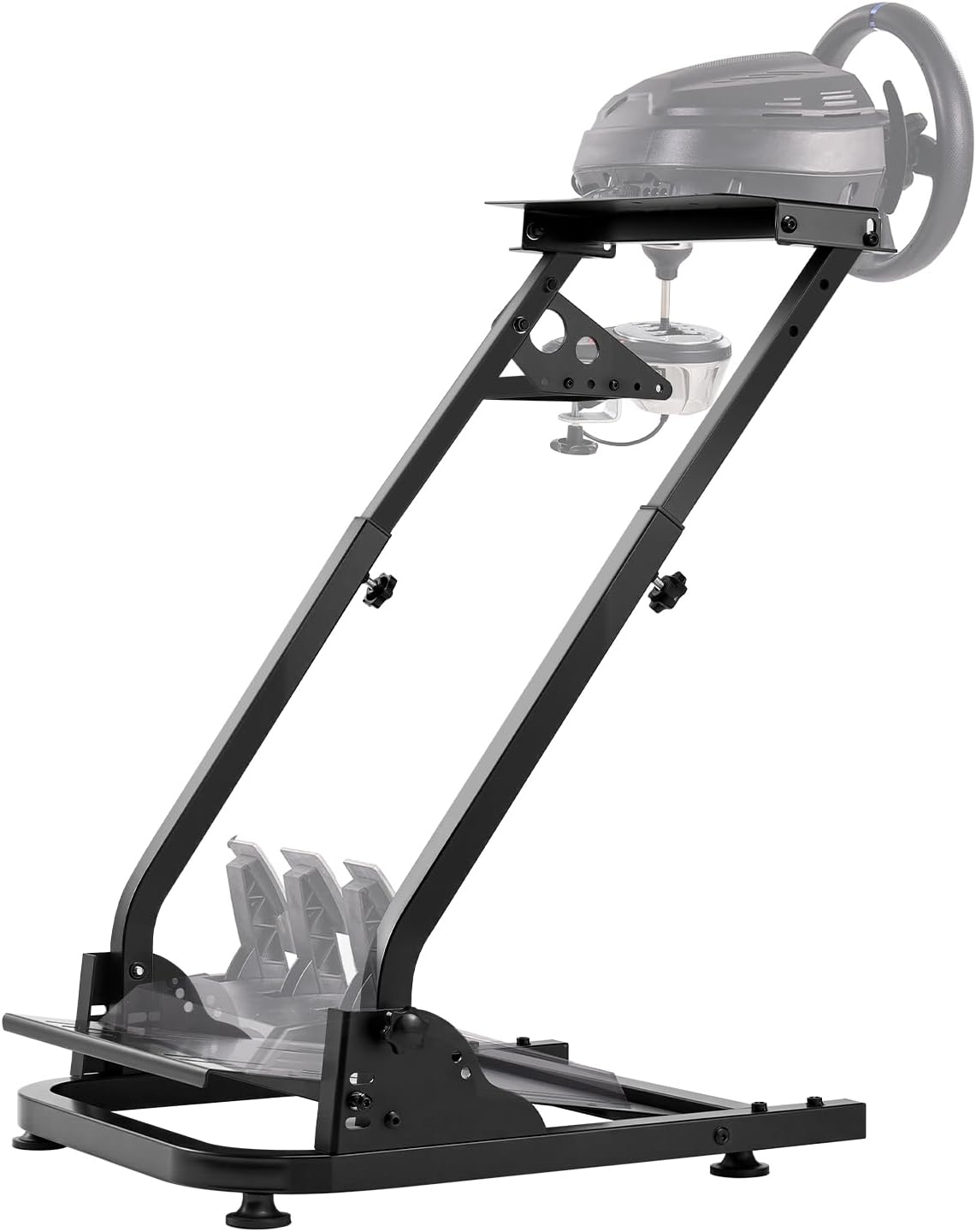 VEVOR Steering Wheel Stand,G920 Racing Wheel Stand,Logitech Wheel Stand for G25 G27 G29,GT Racing Simulator Wheel Stand,Wheel Support and Pedal not Included