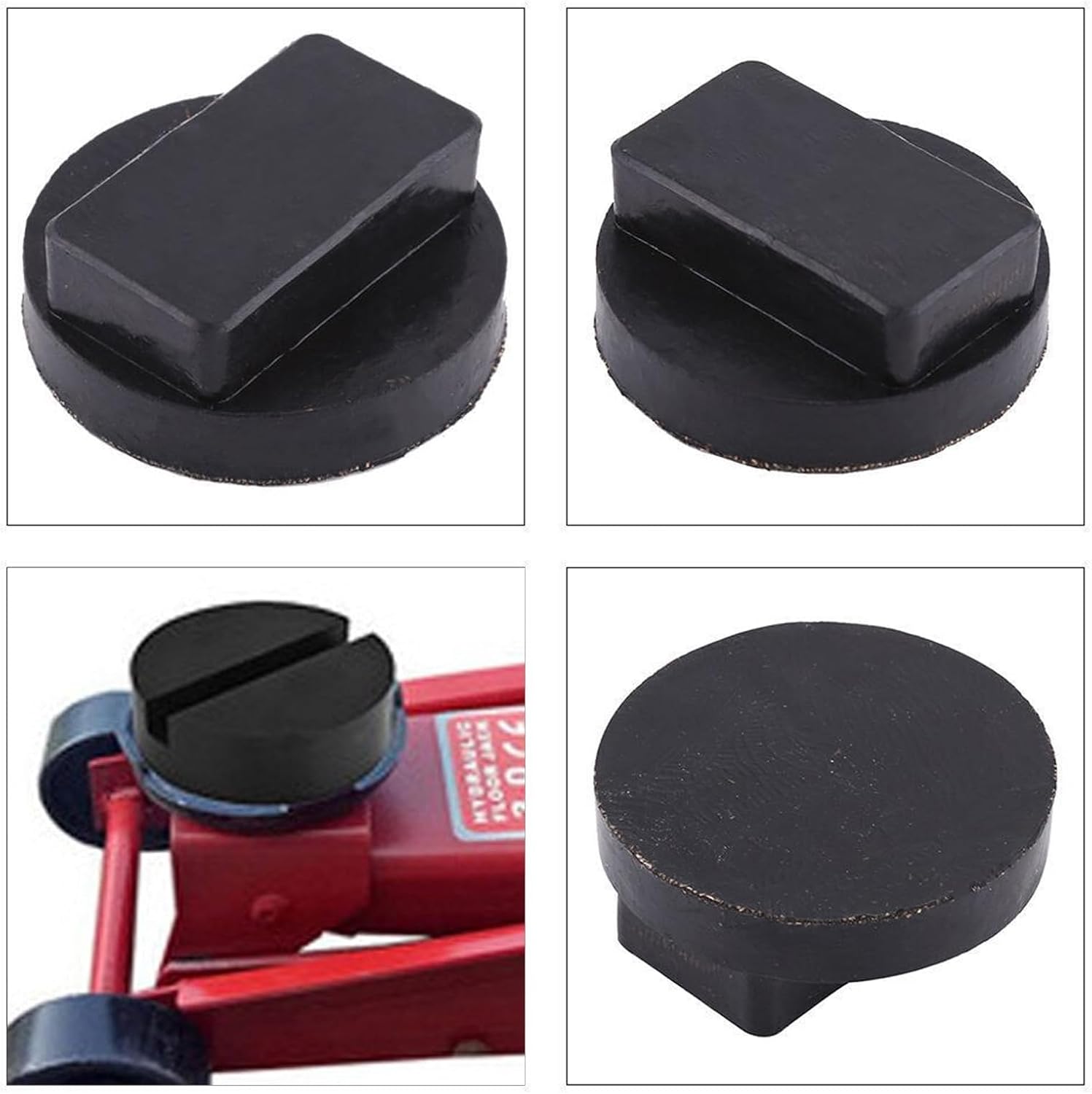 2 Pcs Trolley Jack Rubber Pad, Jacks Point Pad Under Car Support, Vehicle Lift Support Pad, Car Jack Rubber Pad, Rubber Jack Pad Trolley Jack, Jack Stand Pads, Car Jack Rubber Pad for BMW Series