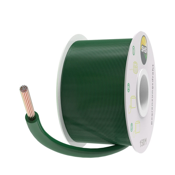 150 m Boundary Cable + 450 Ground Spikes + 10 Cable Connectors for Robotic Lawnmowers, Accessory Set, Boundary Wire for Search Cables, Compatible with