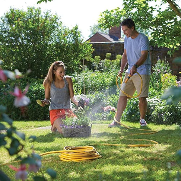 HOZELOCK - Starter Hose ø 12.5mm (1/2") 30m : Versatile, UV-resistant garden hose, 4-layer braided reinforced hose, UK-made, General Purpose, Hard Wearing, 10 Year Guarantee* [7230P0000]