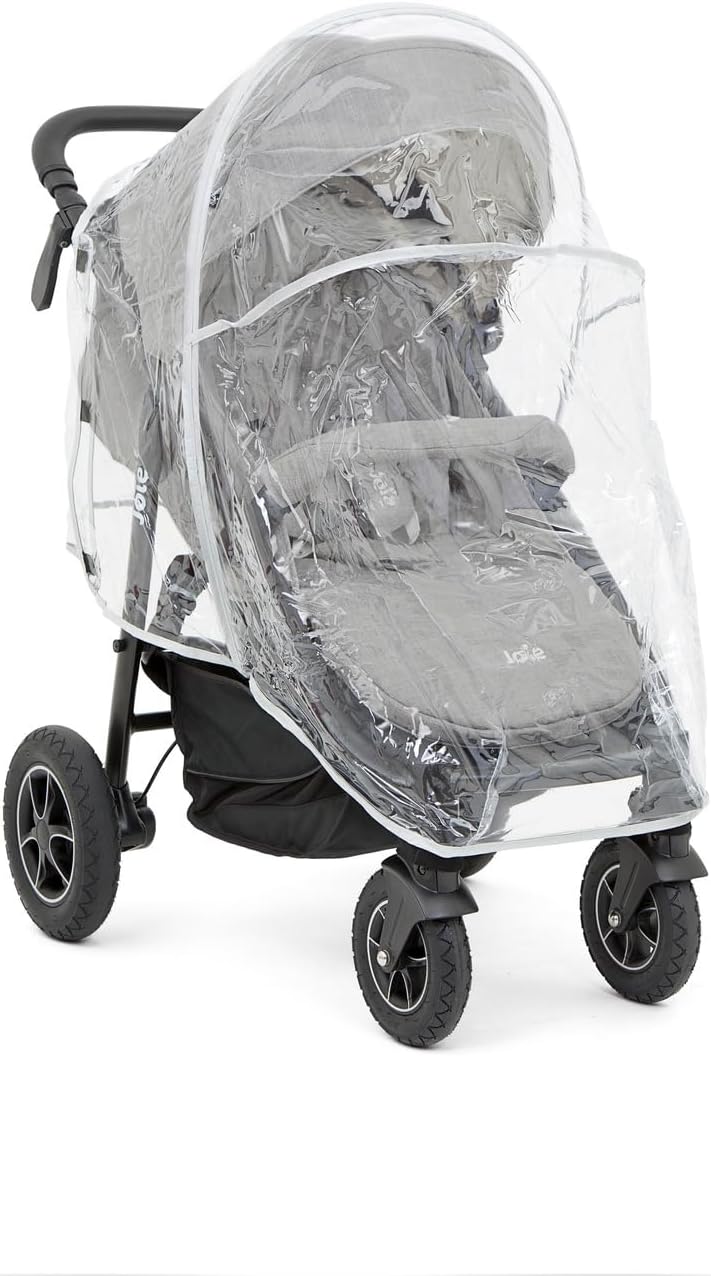 Joie Mytrax Flex™ 3in1 Multi-Mode Stroller/Pushchair with Raincover - Suitable from Birth to 4 Year (0-22kg). 3 Strollers in 1 with a one Hand Flash fold, Grey Flannel Fashion