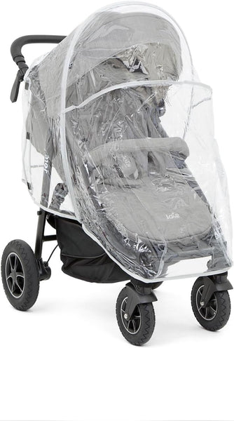 Joie Mytrax Flex™ 3in1 Multi-Mode Stroller/Pushchair with Raincover - Suitable from Birth to 4 Year (0-22kg). 3 Strollers in 1 with a one Hand Flash fold, Grey Flannel Fashion