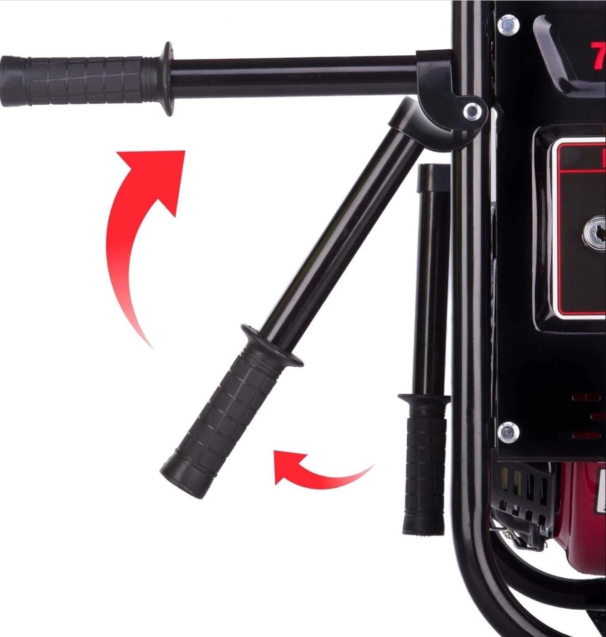 T-MAX Portable Petrol Generator 6000-WE ~ 3.0 KVA 8HP ~ Quiet Power Electric Key Start (Electric Key Start/Recoil Start)