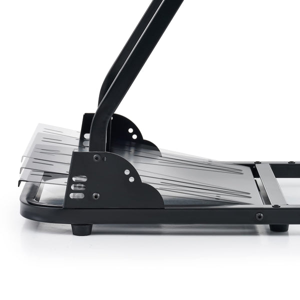 CO-Z Steering Wheel Stand, Height Adjustable Racing Wheel Stand with LED Light Strip, Foldable Gaming Simulator Cockpit Compatible with Logitech G920 G27 G25 G29 Thrustmaster T80 T150 TX F430