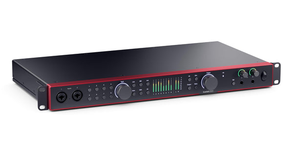 Focusrite Scarlett 2i2 4th Gen USB Audio Interface for Recording, Songwriting, Streaming and Podcasting — High-Fidelity, Studio Quality Recording, and All the Software You Need to Record