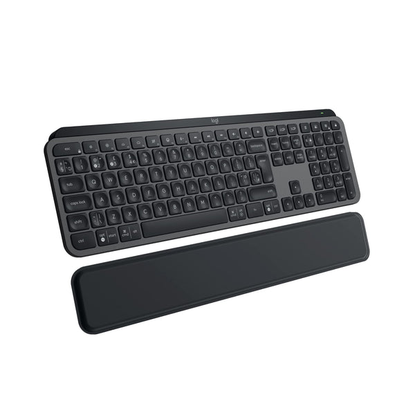 Logitech MX Keys Mini Minimalist Wireless Illuminated Keyboard, Compact, Bluetooth, Backlit, USB-C, Compatible with Apple macOS, iOS, Windows, Linux, Android, Metal Build - Graphite