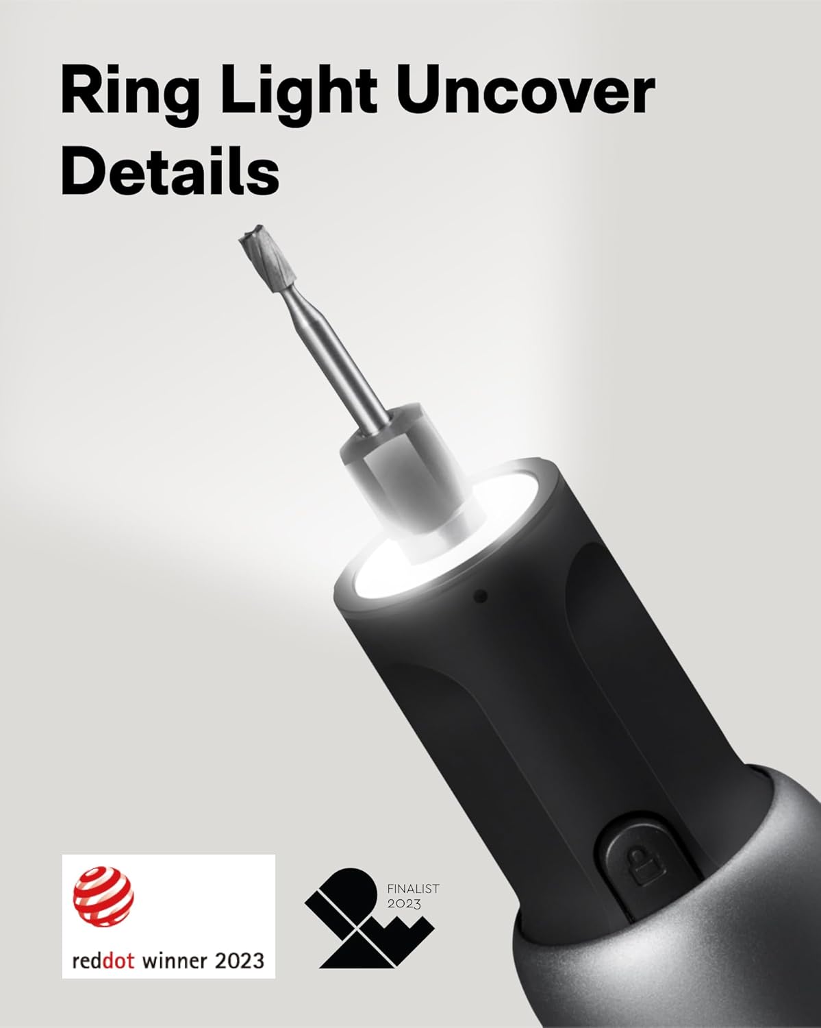 HOTO 4V Mini Cordless Rotary Tool Kit, 25000RPM, 5-Speed USB-C Rechargeable Rotary Tool with 35 Accessories, LED Light, Power Tool for 3D Printer Sanding, Polishing, Drilling, Carving, DIY Crafts